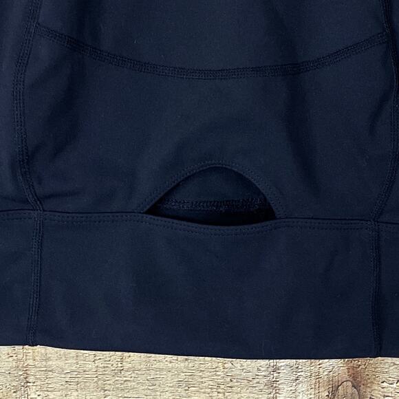 Free People Movement Sports Bra Racerback Front Cutout Black Size XS - Picture 4 of 10